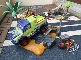 Lot Playmobil Racing Rally