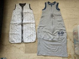 2 dünne Babyschlafsäcke, Sommer/Baumwolle, Grösse 70cm