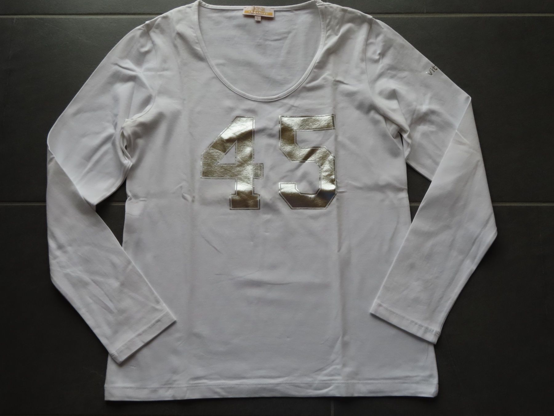 Maglioni & Felpe: cooles Langarmshirt/leichter Pullover "45" Gr.L +++wie neu++ – Nuovo (secondo la descrizione) da Wallenried venduto da Asyano 3