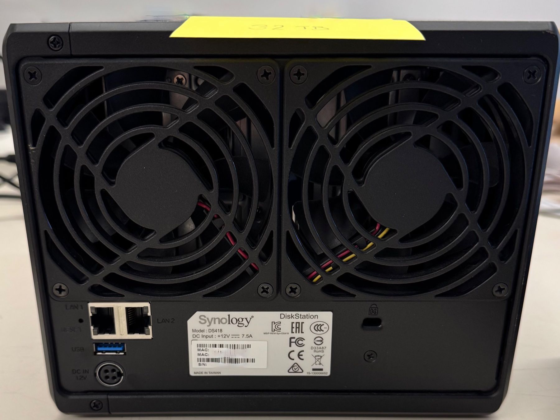 Synology Server: Synology DS418, 48TB (Brutto) – Gebraucht aus Bonstetten von ste_c6bm