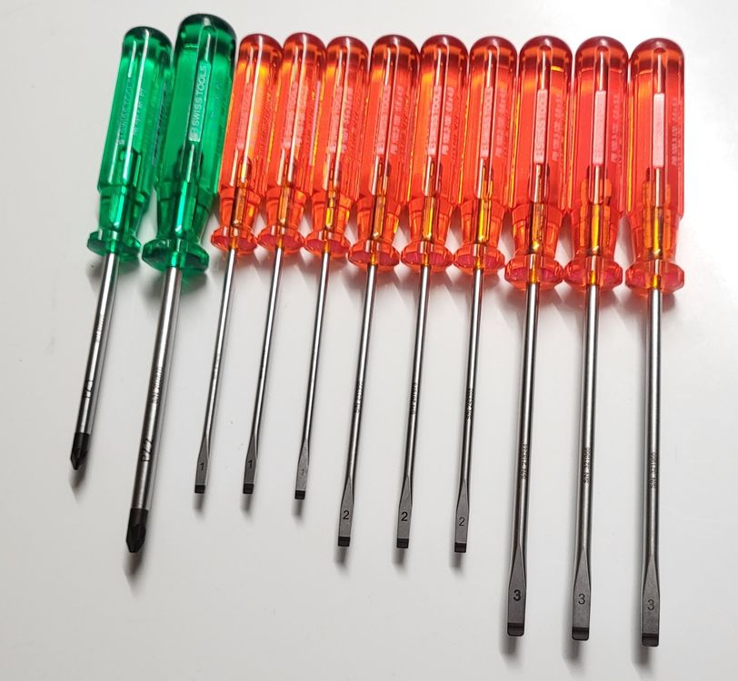 WERA Schraubendreher Kreuz, Phillips PH2, Isoliert, 100mm, gerade, 2