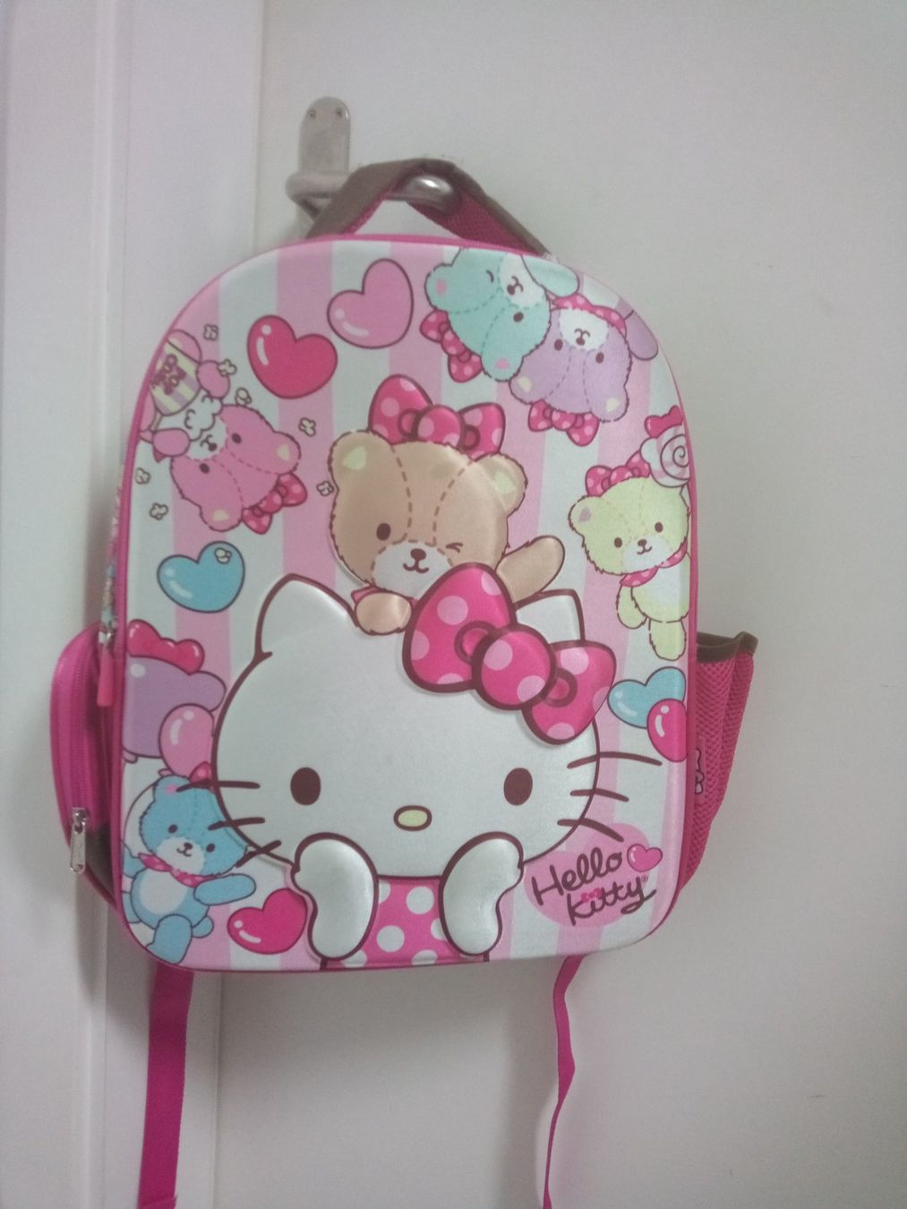 Hello Kitty Borse & Zaini: Hello Kitty Rucksack, Kindergarten/Schule Pink – Usato da Volketswil venduto da Car1