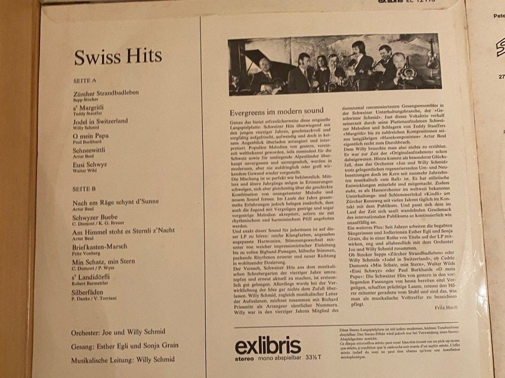 Schweizer Musik, Swiss Hits, Switzerland a gogo, Polo Hofer Kaufen