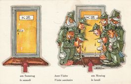 Schweiz-Militär- Feldpost-KZ