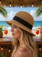 Stilvoller Strandhut für den perfekten Urlaubs-Look
