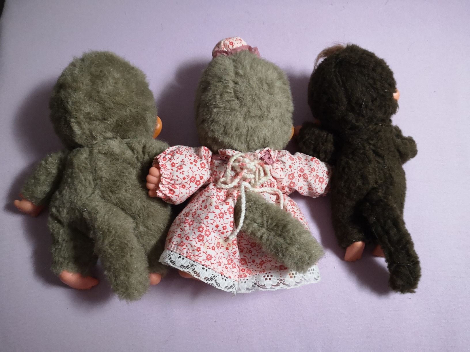Monchhichi Giocattoli: 3 X MONCHICHI – Usato da MUEHLEBERG venduto da Cocolinette 1