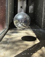 Disco-Kugel Set 30 cm mit Motor, Kette & Spot