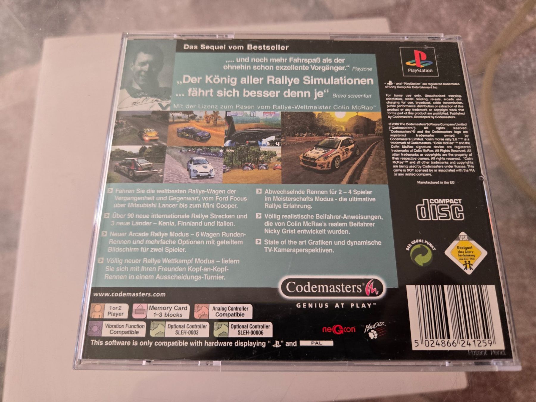 Giochi: Colin McRae Rally 2 PS1 – Usato da Bussigny venduto da Kfdlt 1