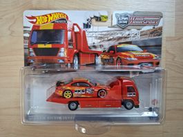 Hot Wheels Nissan Silvia S15 HKS Team Transport, Neu!