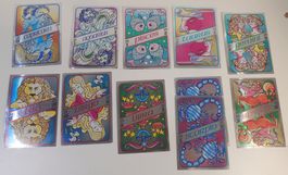 Panini FantaSticker / Sticker aus den 80er Lot Sternzeichen