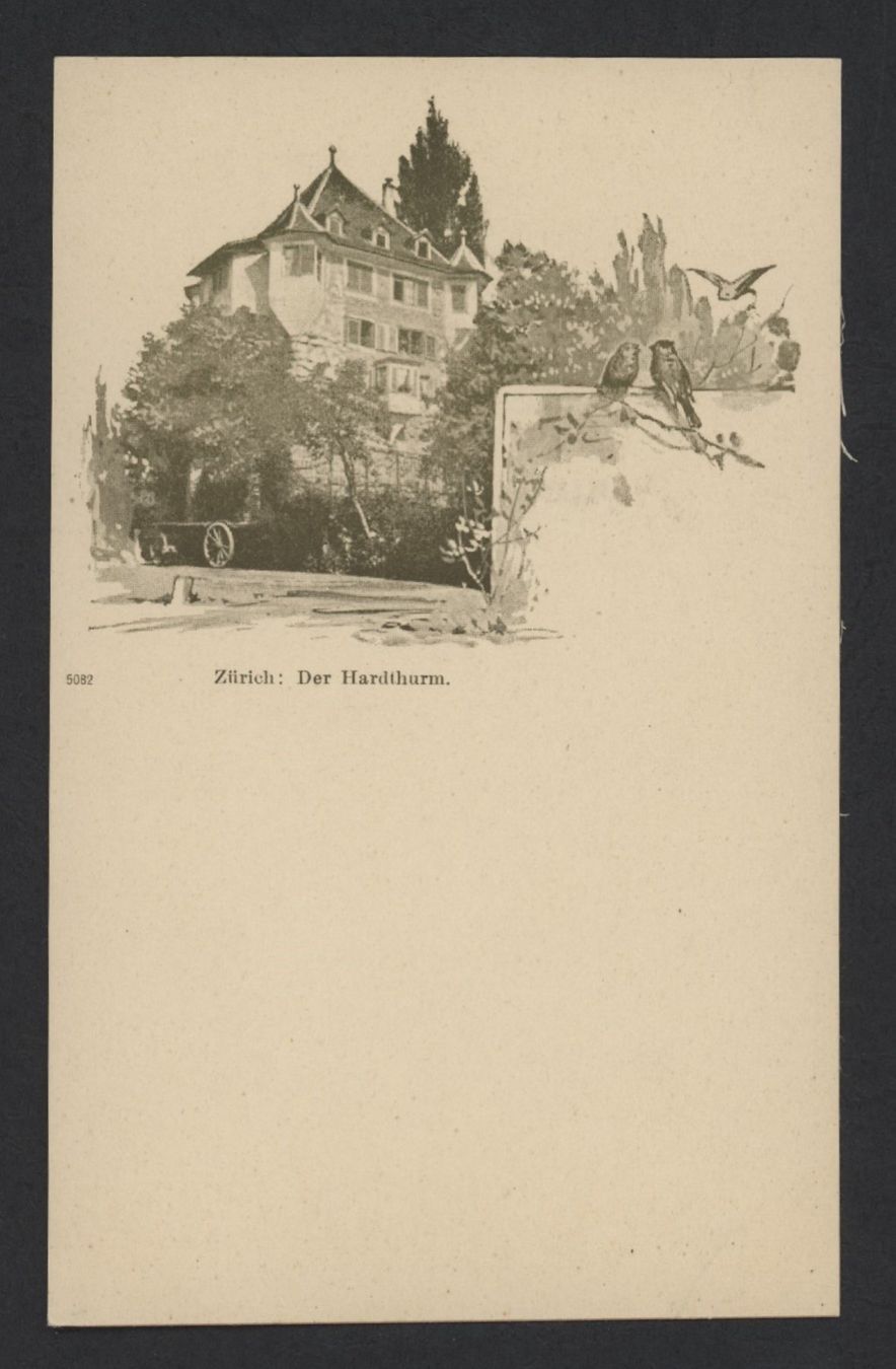Cartoline postali: Alte Ansichtskarte Zürich Hardthurm um 1900 – Nuovo (secondo la descrizione) da Opfikon venduto da Pritt04