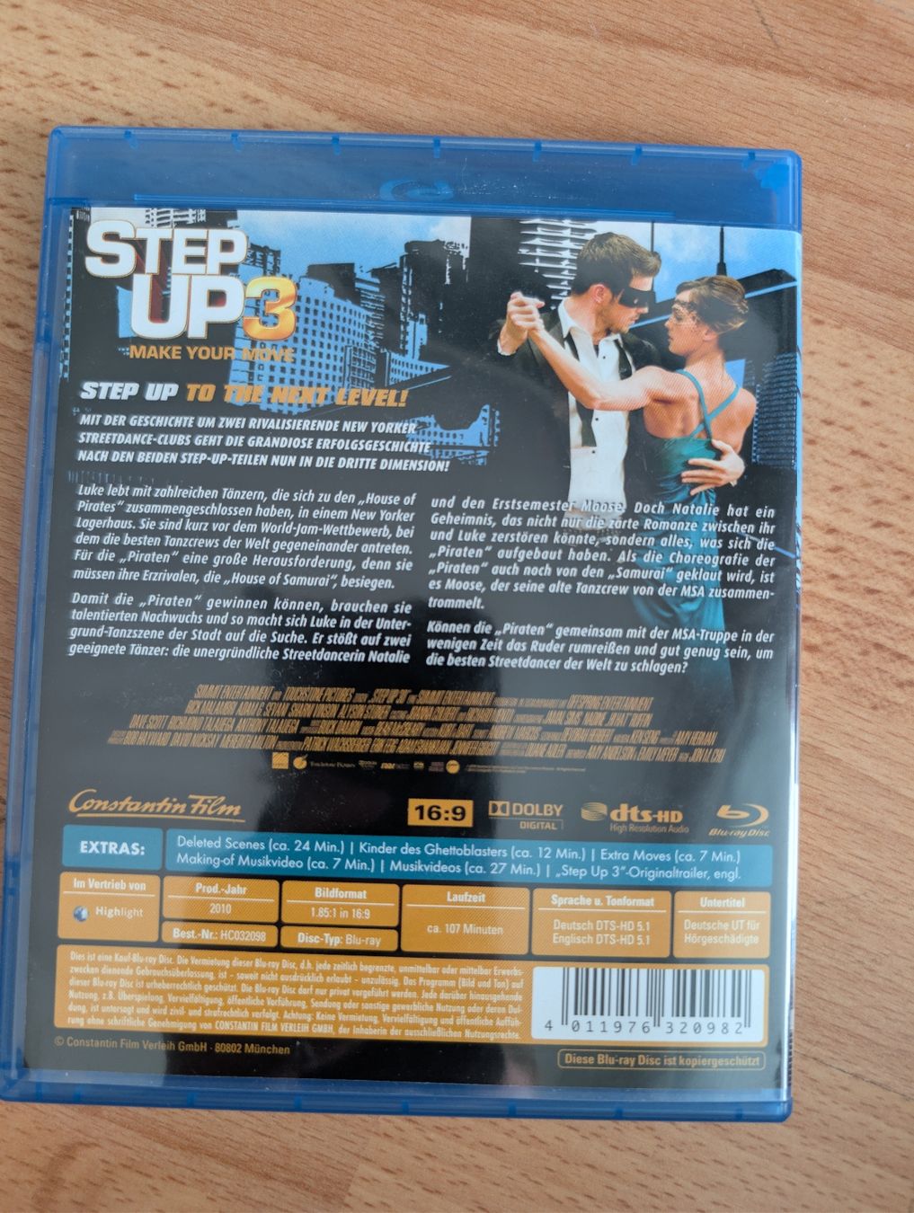 Tutti i DVDs: Blue - ray Step up make your move – Usato da Buchs ZH venduto da nudle10 1