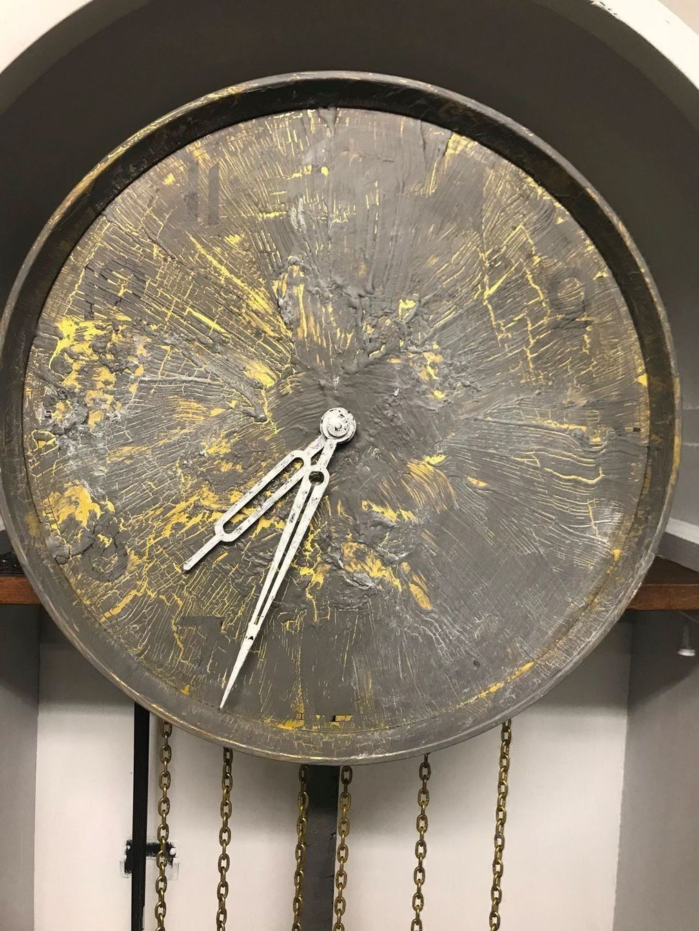 Stand- & Wanduhren: Antike Standuhr helles grau vintage (2) – Gebraucht aus Gränichen von boernies01 2