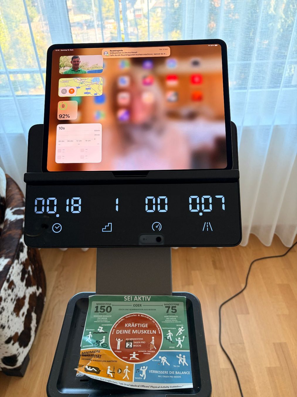 Technogym Hometrainer: TECHNOGYM Crosstrainer, schwarz perfekter Zustand – Nuovo (secondo la descrizione) da Basel venduto da afternoon 3