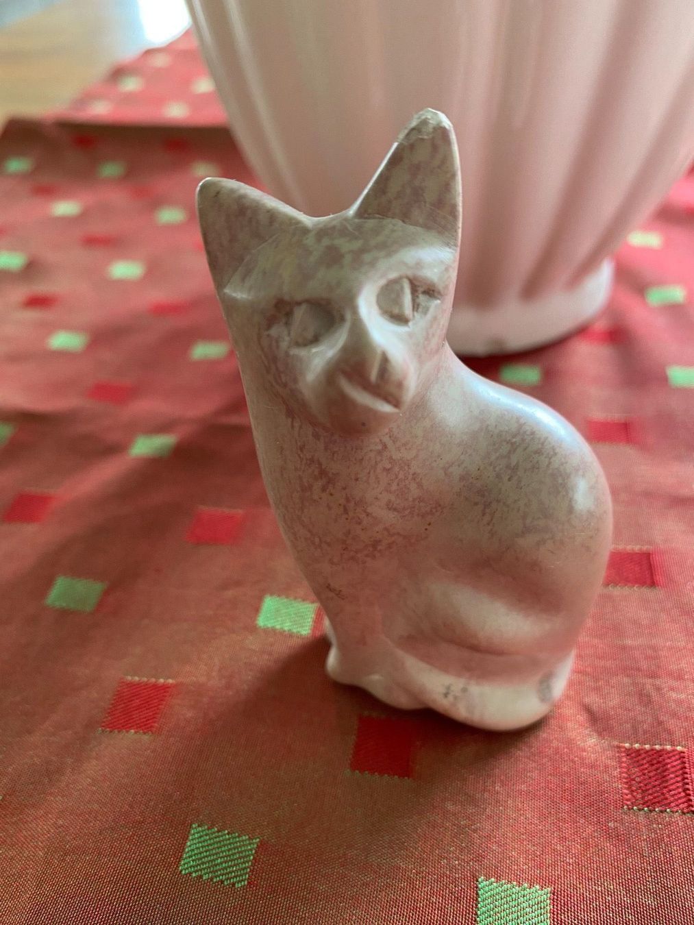 Minerali & Pietre curative: Schwere Stein Katze rosa – Nuovo (secondo la descrizione) da Balsthal venduto da Uroby 1