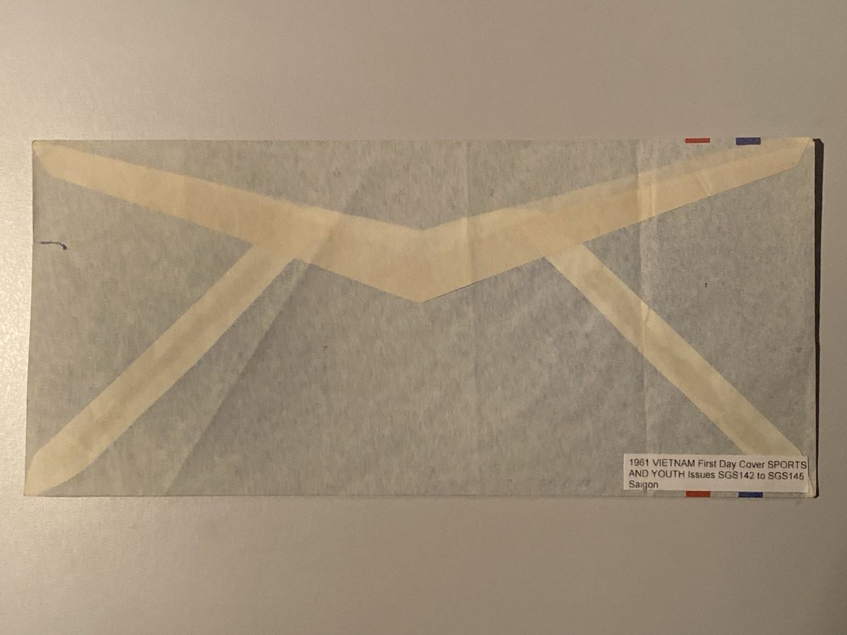 Alle Briefmarken: Vietnam 1961 Briefumschlag nach Saigon – Gebraucht aus Küssnacht a. Rigi von Unique-Valuable 1