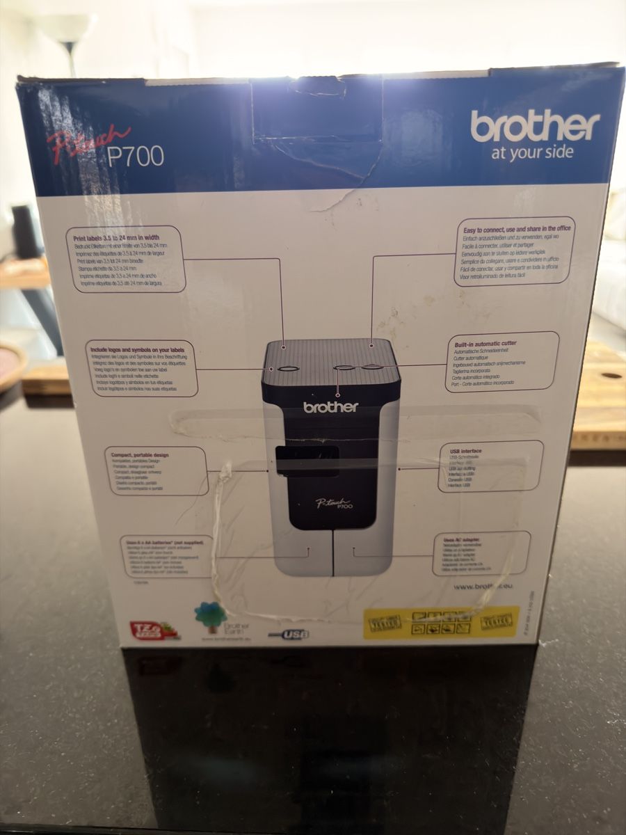 Brother Drucker: Brother Ptouch P700. – Neu (gemäss Beschreibung) aus Selzach von SiendoChris