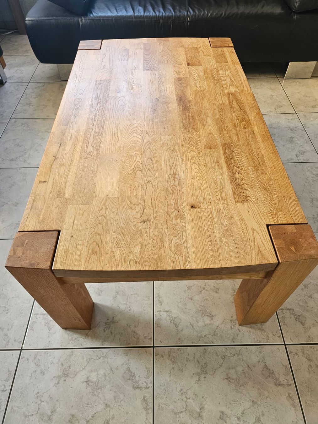 Tavoli: Salontisch Eiche massiv 70x120x45cm – Nuovo (secondo la descrizione) da Feusisberg venduto da due96 1