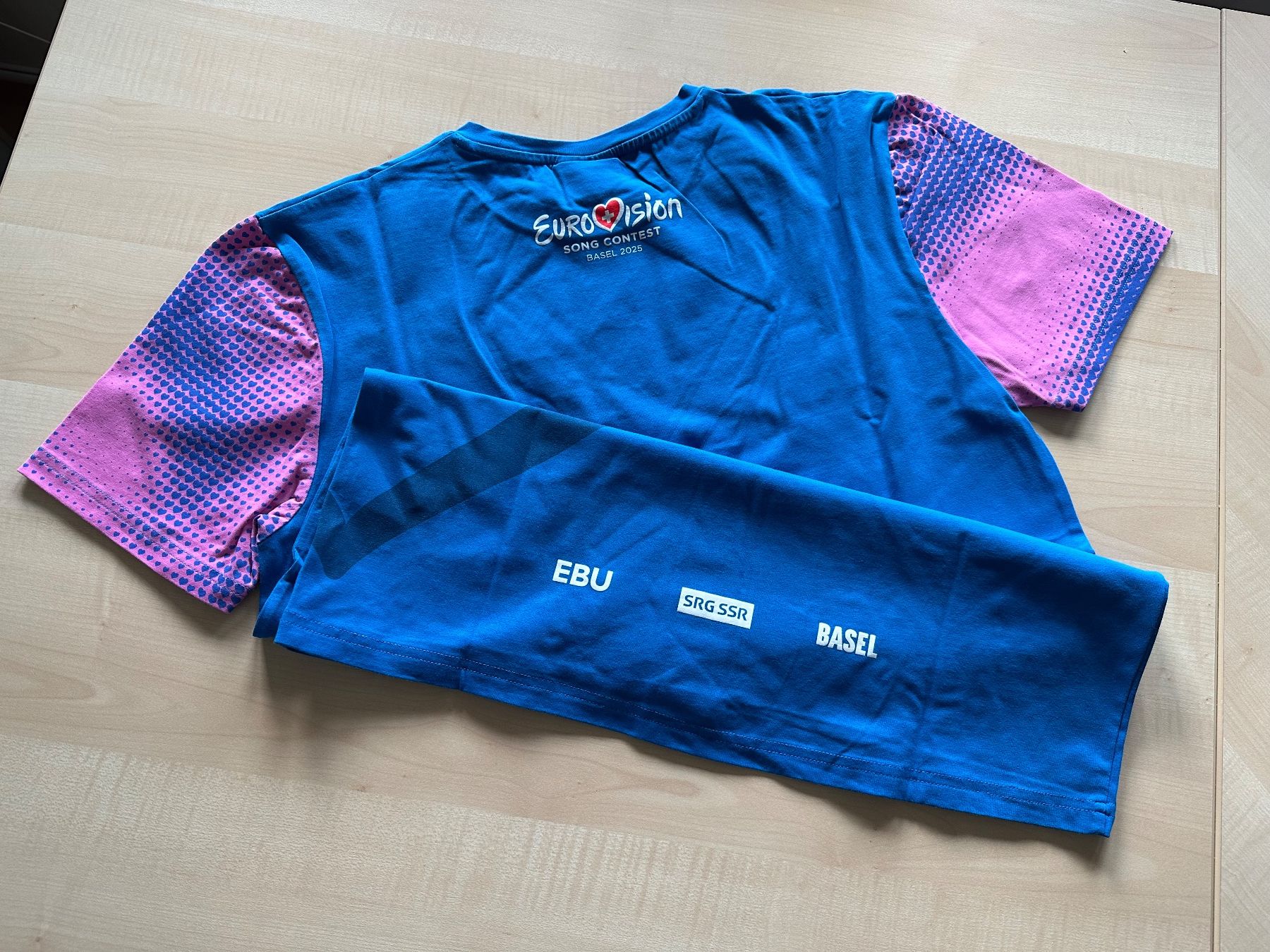 T-Shirts: T-Shirt ESC Basel 2025 – Gebraucht aus Kyburg von Gam7 1