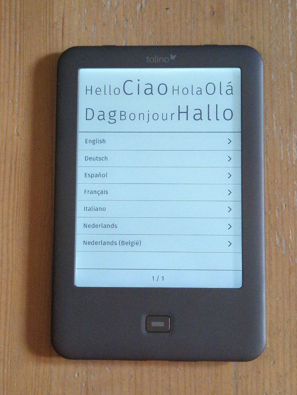 Tolino Tablet PC: Tolino Shine E-Reader – Gebraucht aus Luterbach von Georges72