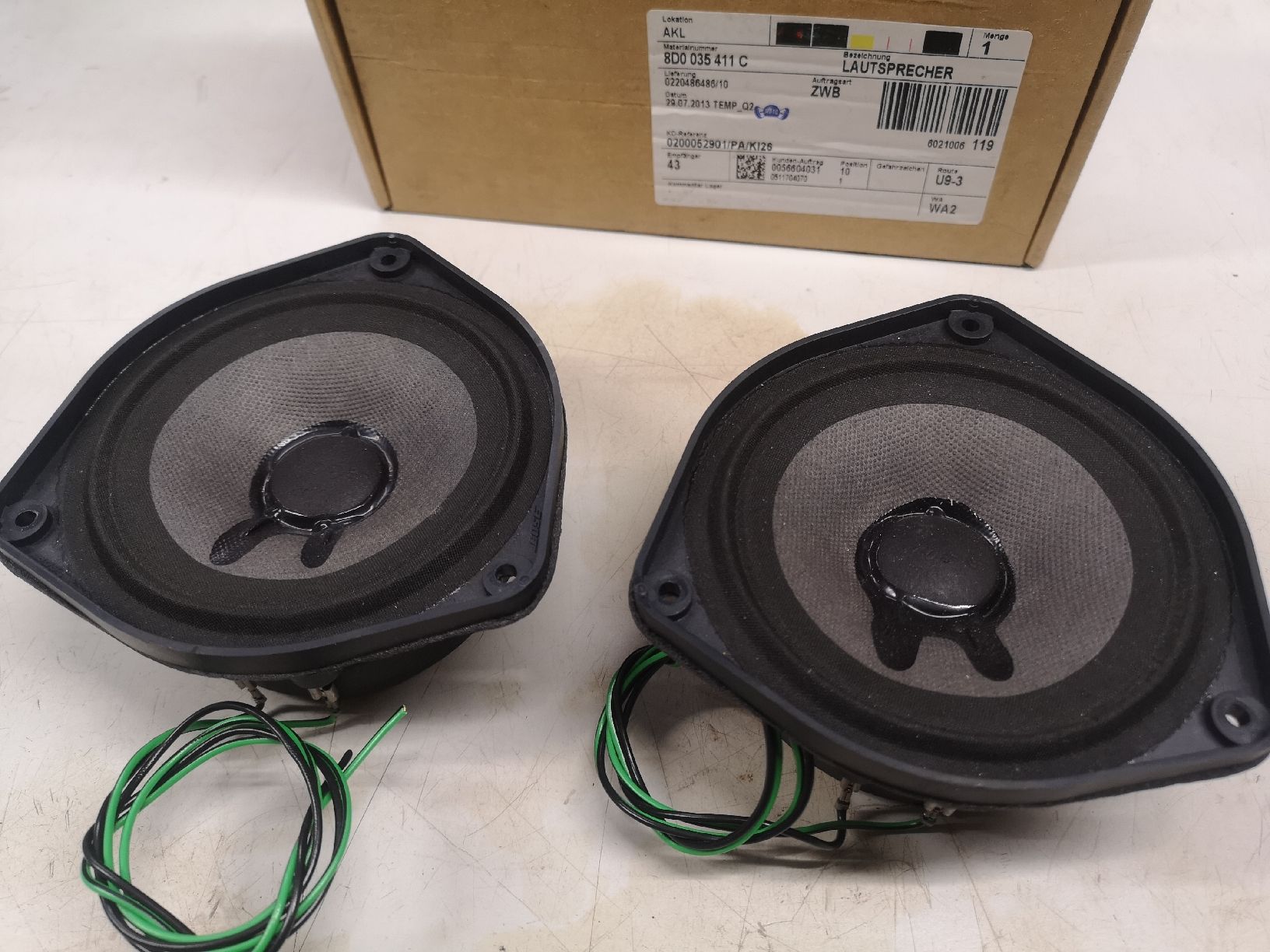 Bose Casse acustiche: Audi A4 S4 RS4 b5 Bose Boxen – Usato da Full-Reuenthal venduto da BroccoliAG