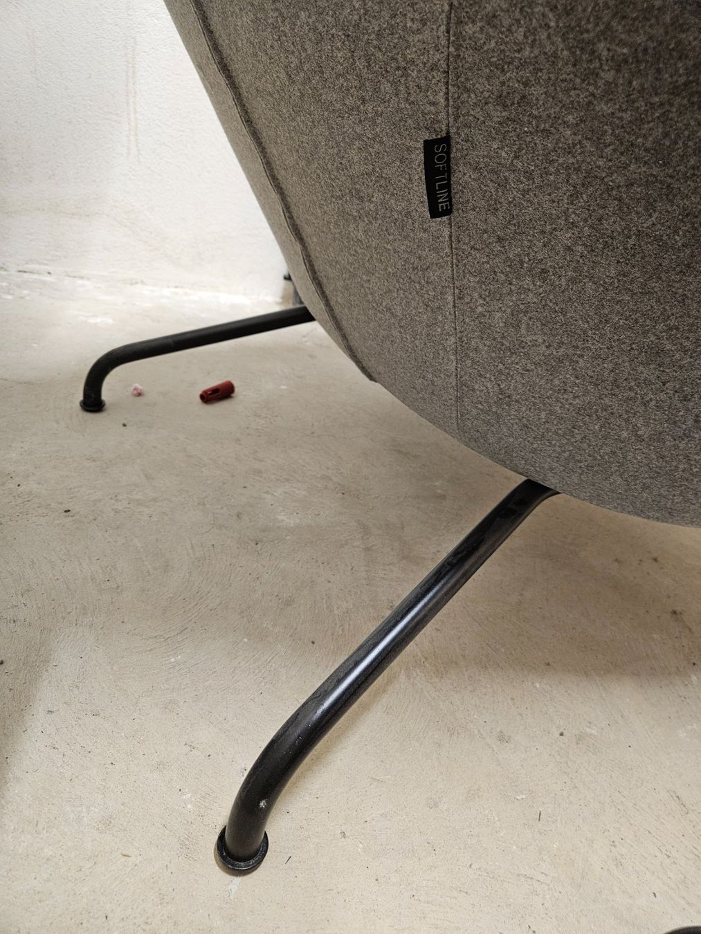 Softline Sessel: SOFTLINE Design Sessel & Hocker SENADO | Grau (Interio) – Gebraucht aus Zürich von Reisi90 3