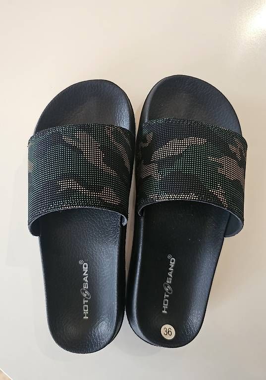 Scarpe da uomo: Bade Latschen Adiletten Gr. 36 – Usato da Luzern venduto da Donky_king 1
