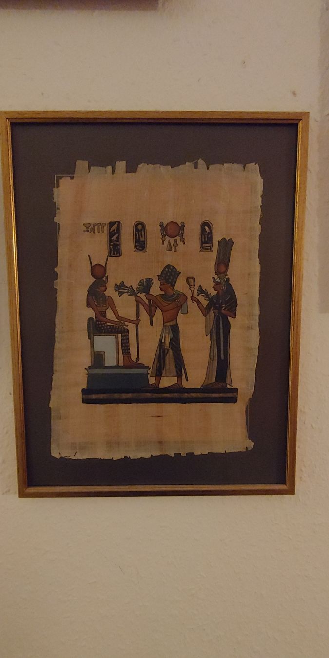 Foto & Immagini: Papyrus mit Krönungsszene – Usato da Leissigen venduto da rut_6rhj