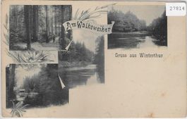 Gruss aus Winterthur - Am Walkeweiher