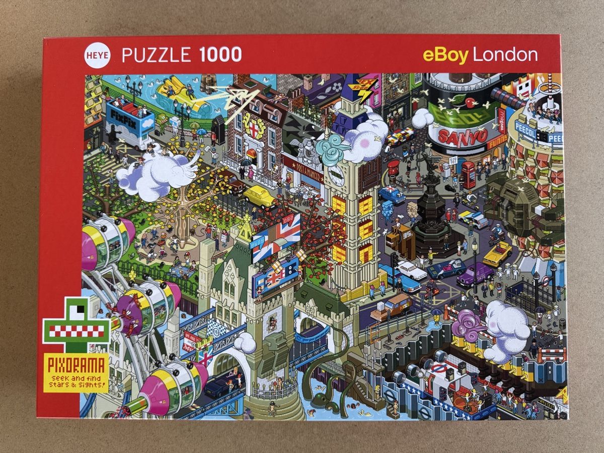Heye Puzzle: eBoy London Puzzle 1000Teile Pixorama – Nuovo e nell'imballaggio originale da Oberlunkhofen venduto da ste_vtj5