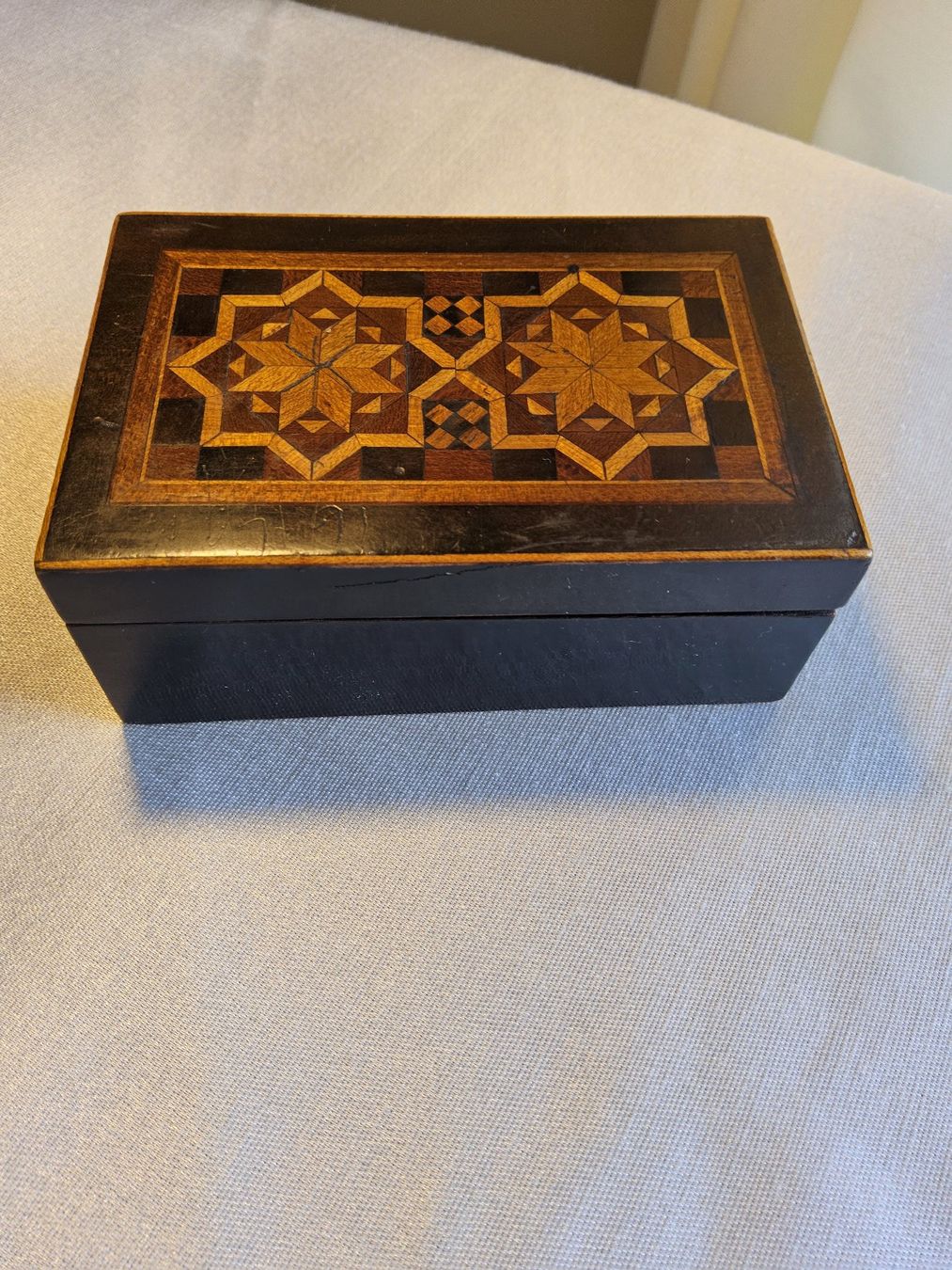 Dosen: Antike Holzbox Tunbridge Wells Kent, ca 1880 – Gebraucht aus Zürich von gutsan 9