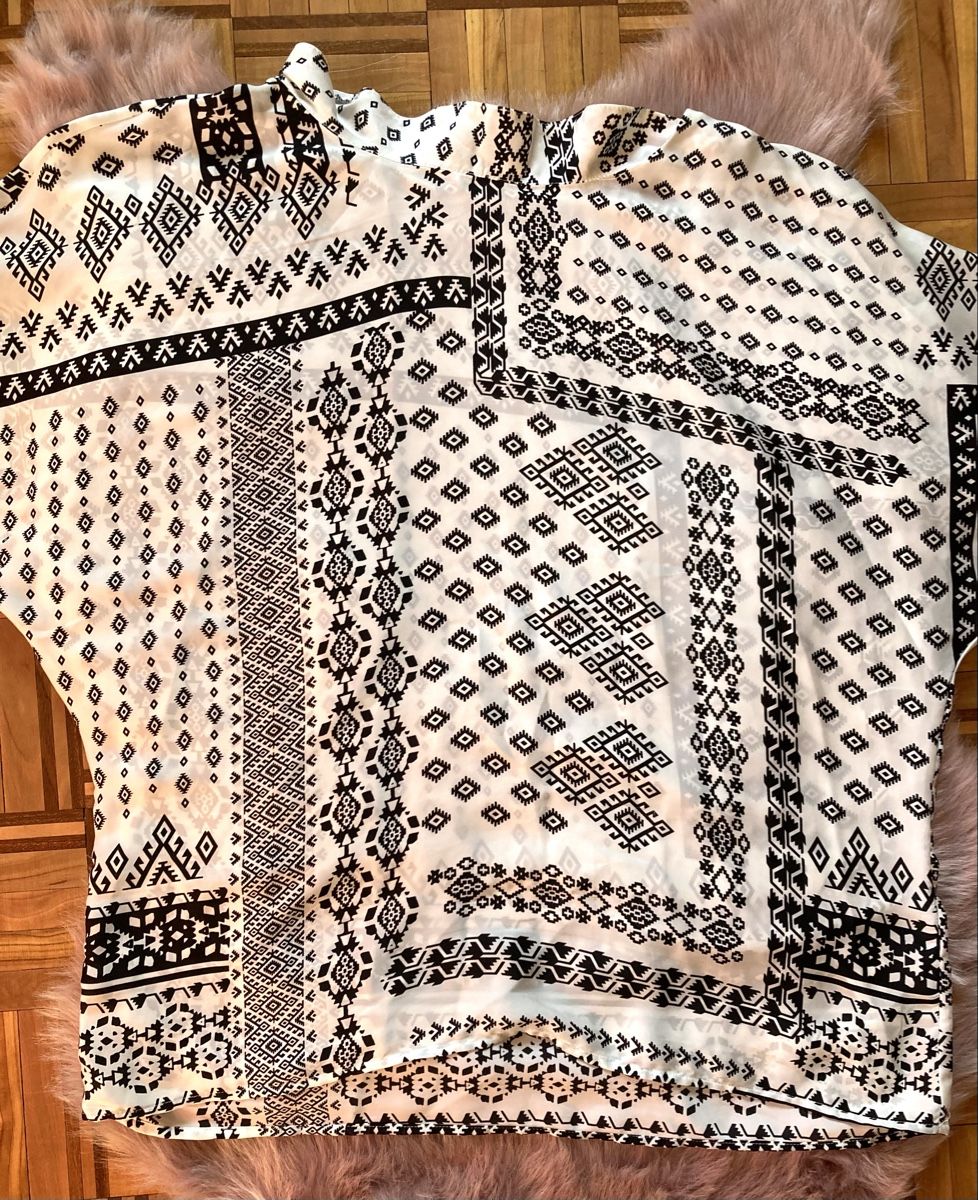 Camicette: Chemisier large noir et blanc  – Nuovo e nell'imballaggio originale da Ardon venduto da hel_2sxp 8