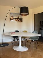 Original Knoll Saarinen Designer Ovaltisch L:198 - Laminat
