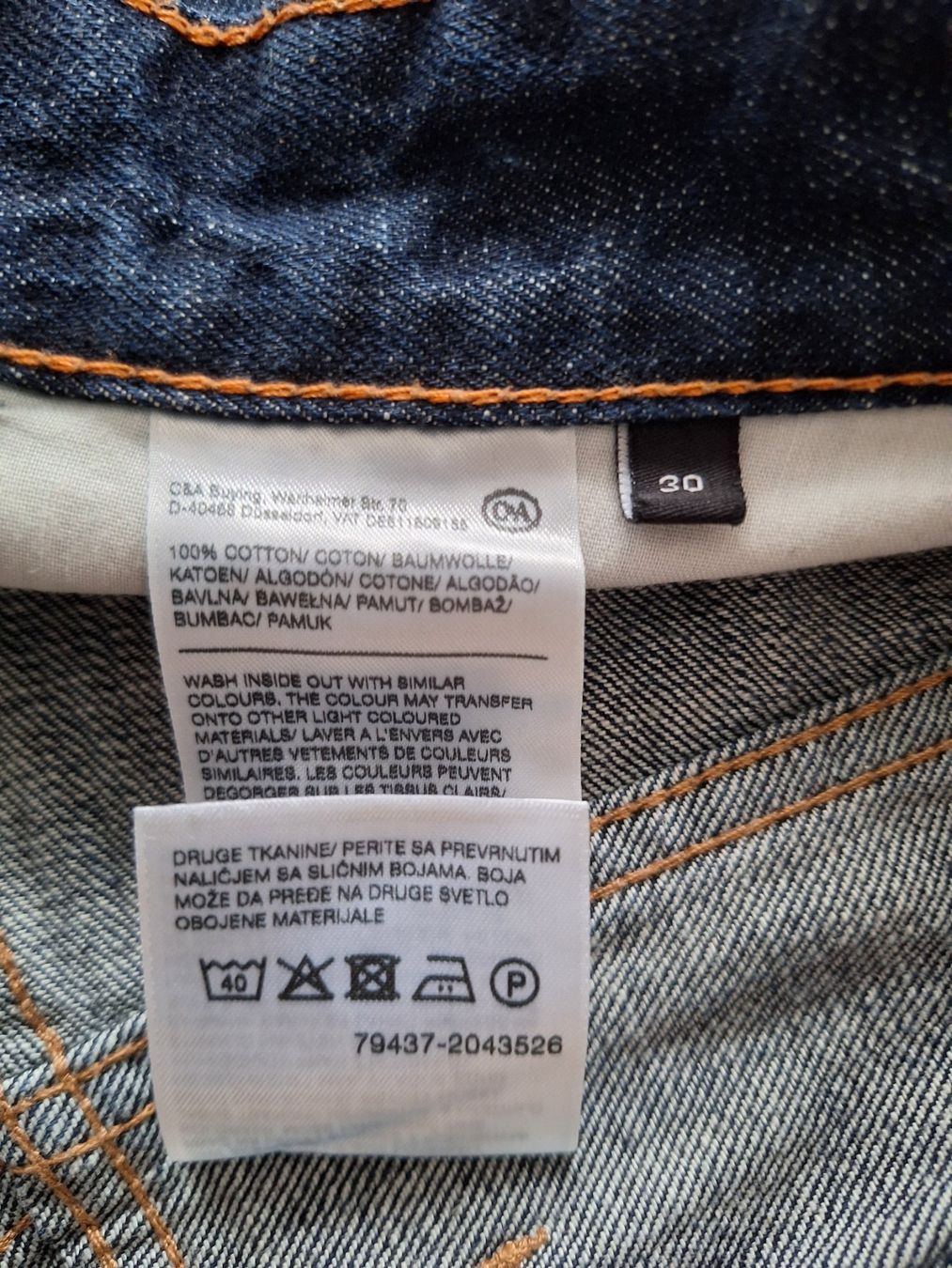 C&A Jeans: Herren Denim Shorts dunkelblau, Gr. 30 – Neu (gemäss Beschreibung) aus Starrkirch-Wil von LucyDog 3