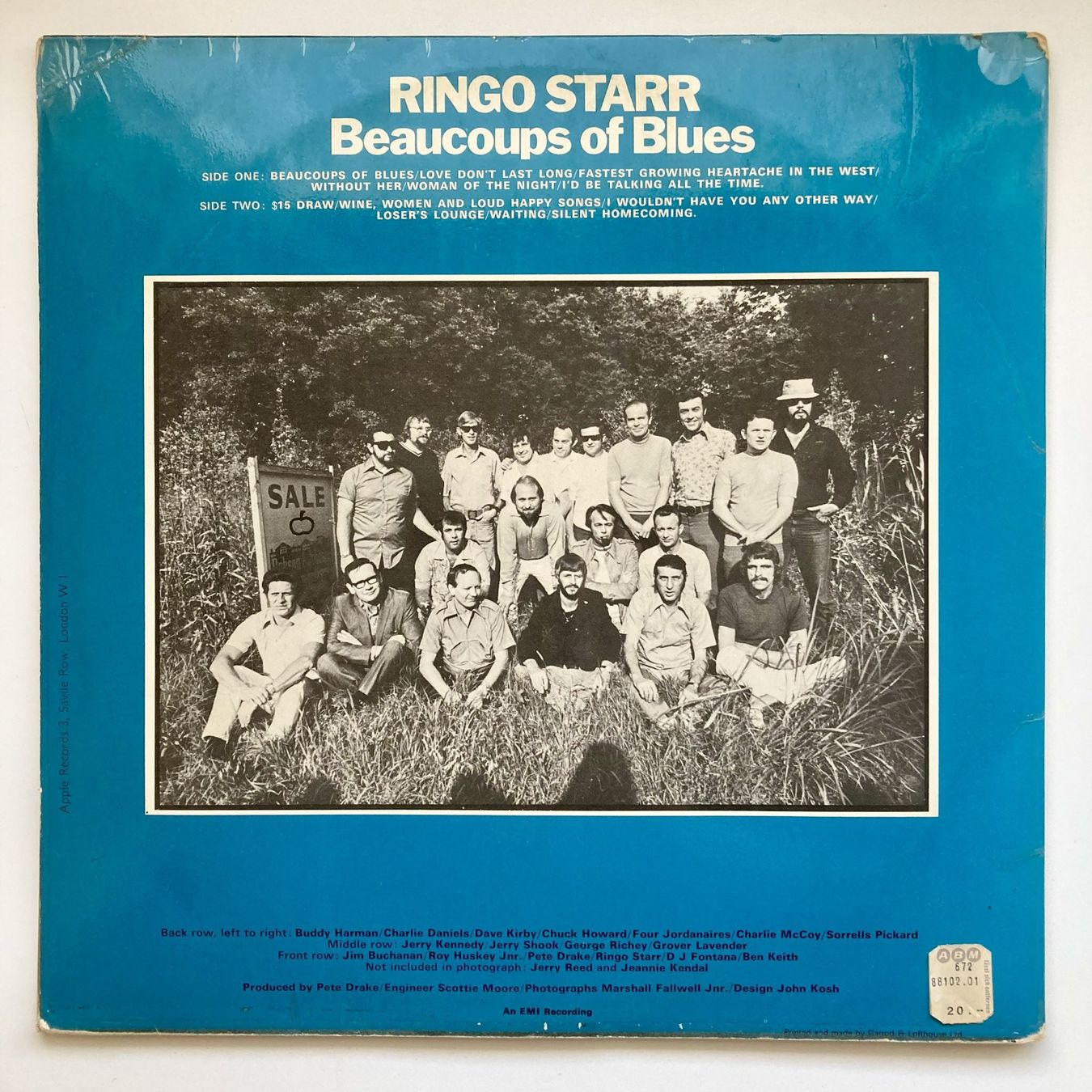 Schallplatten: LP Ringo Starr - Beaucoups of Blues – Gebraucht aus Küttigen von Jupiterfred 1