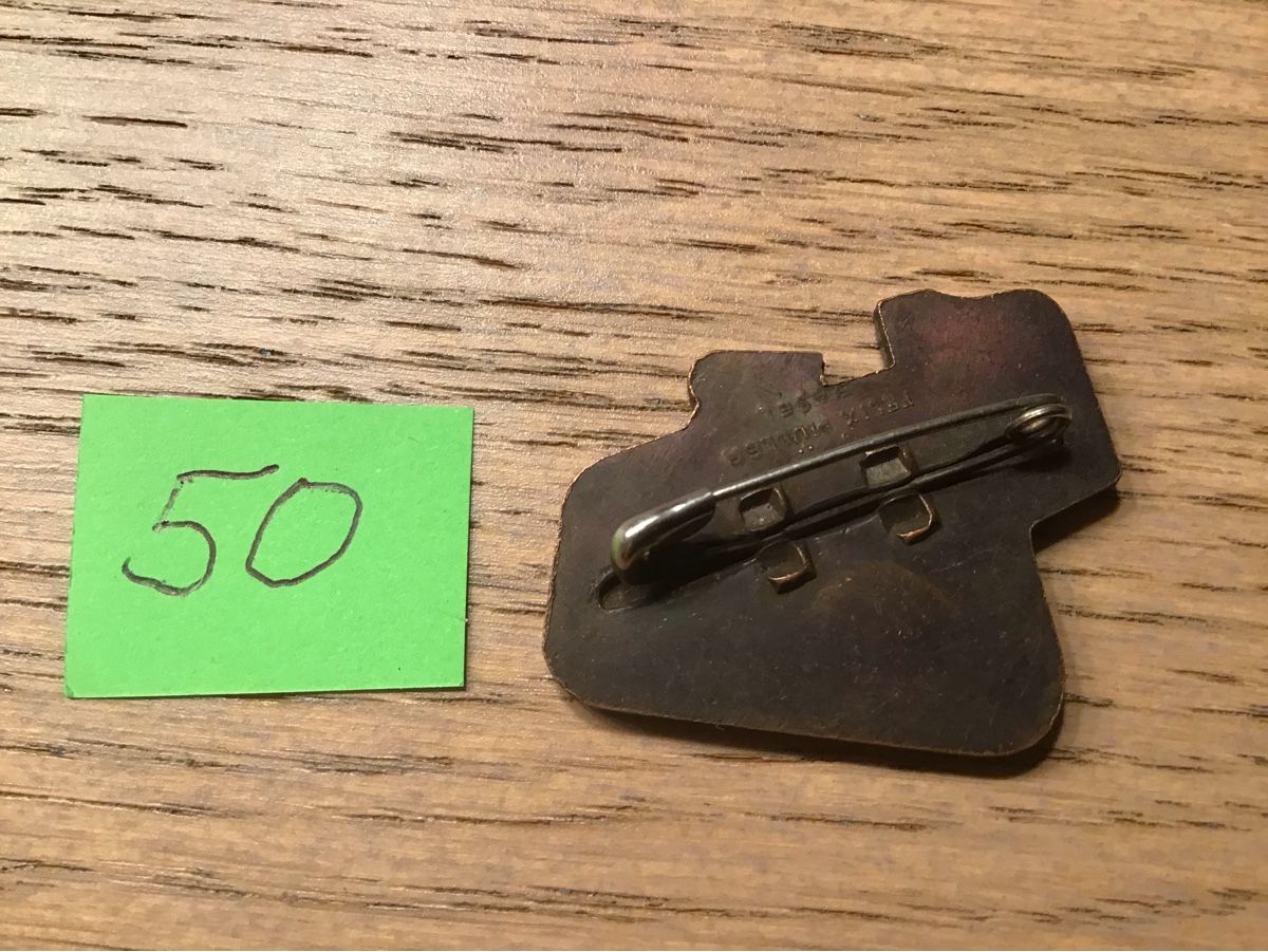 Basler Placchette & Badge: Basler kupferplakette 1950 – Usato da Arlesheim venduto da printz01 1