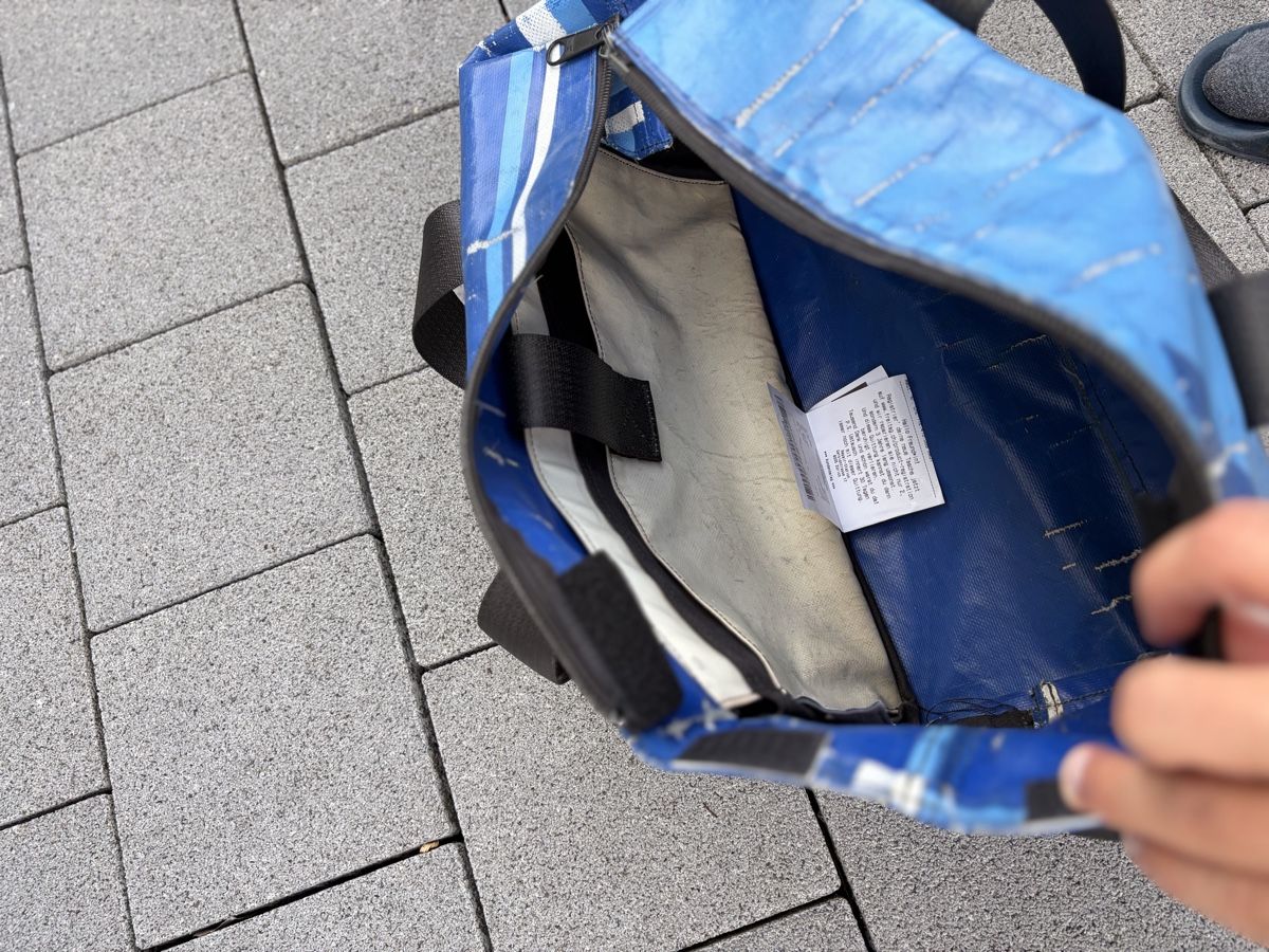 Freitag Taschen: Freitag Tasche Blau – Gebraucht aus Thalwil von Counterdude 1