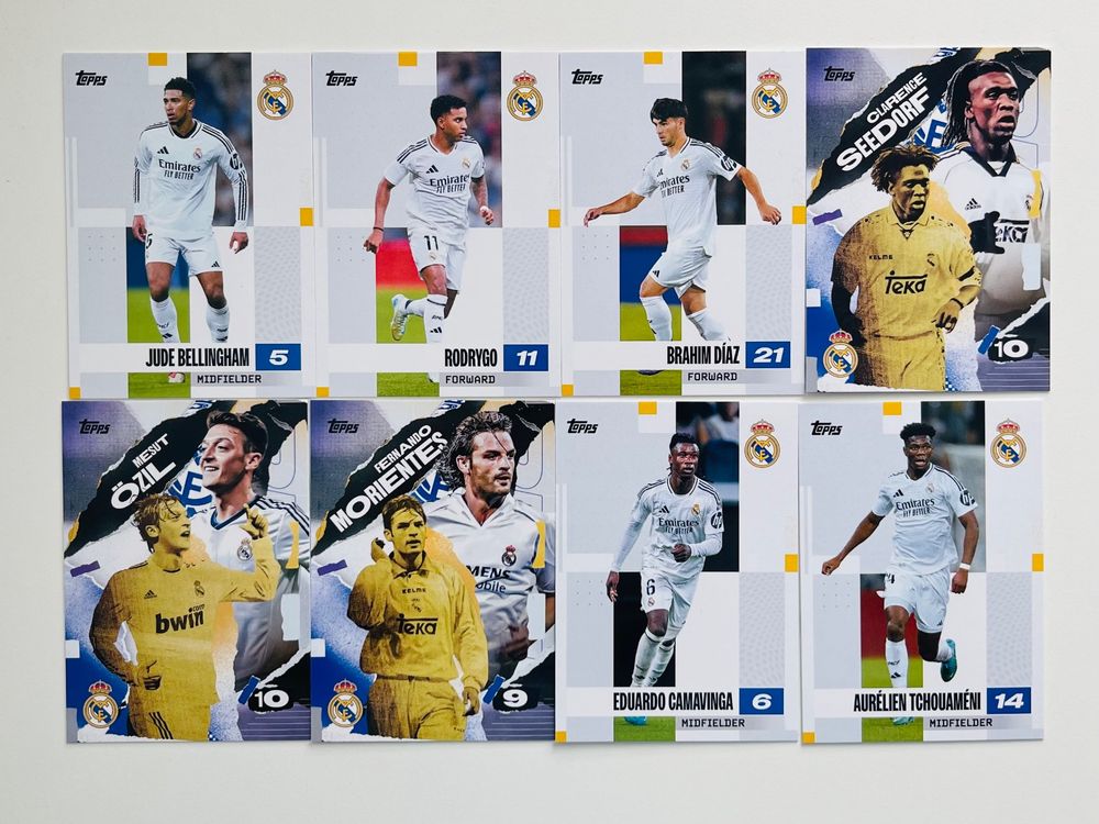 2024-25 Topps Real Madrid Team Set (Bellingham Rodrygo Özil) (Gebraucht ...
