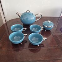 Originales Rossler Skyline Teeservice, Vintage aus den 50er