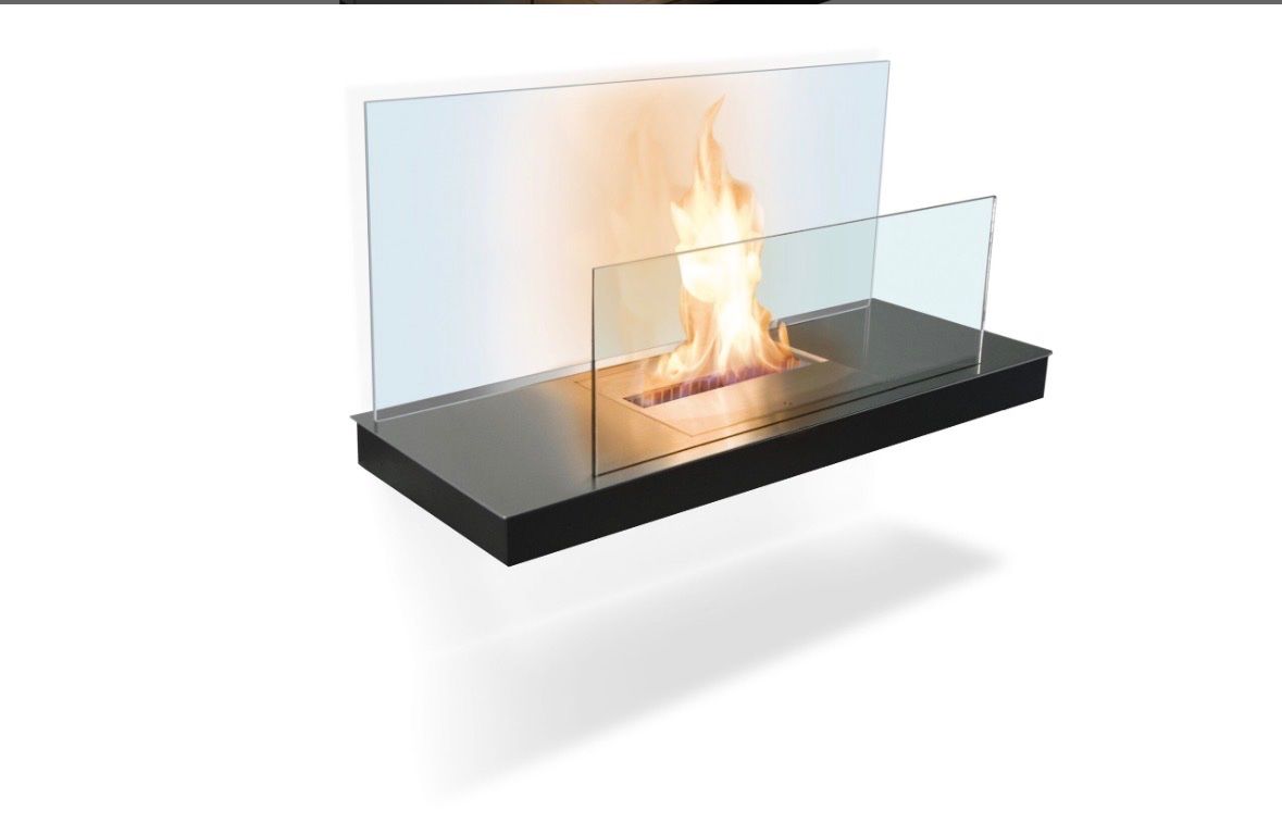 Cheminée: Radius Wall Flame II Ethanol Kamin, Neu Originalverpackung – Neu (gemäss Beschreibung) aus Wilen b. Wollerau von Posmind