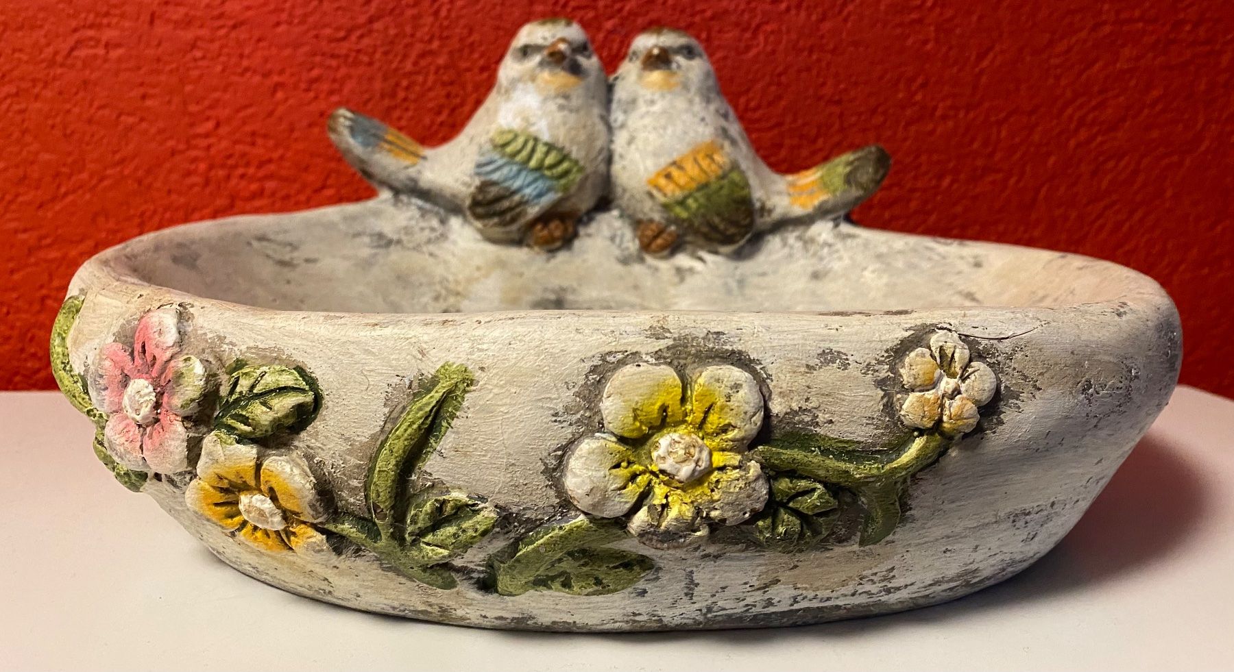 Teiche & Zierbrunnen: Gartendeko-Vogeltränke - Neu – Neu und originalverpackt aus Zäziwil von Emlea 2