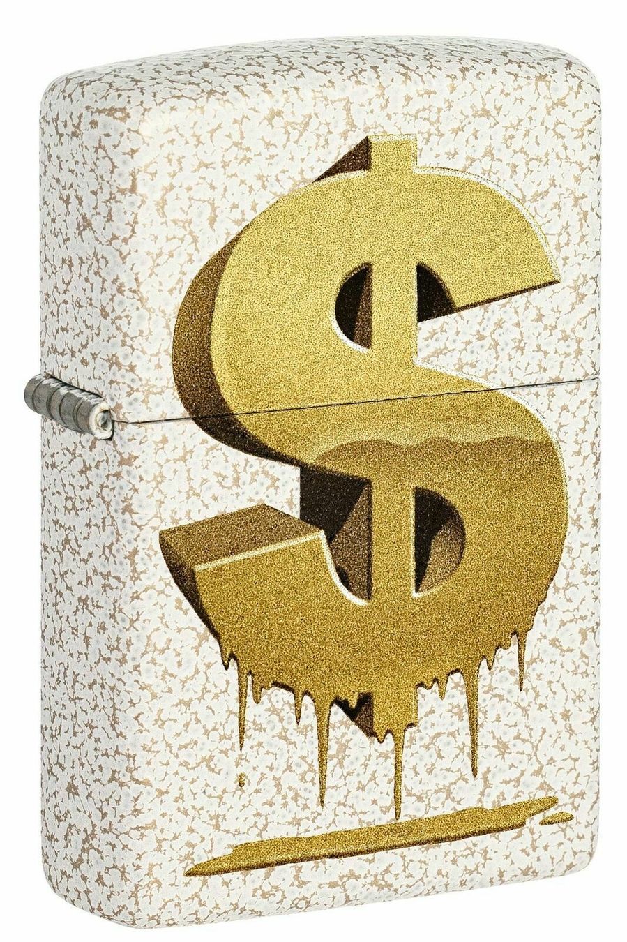Zippo Accendini: Zippo Drippy Dollar Design – Nuovo e nell'imballaggio originale da Zürich venduto da SWISSlighter