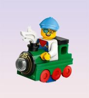 Lego 71045 Minifigur aus der Serie 25, Train Kid