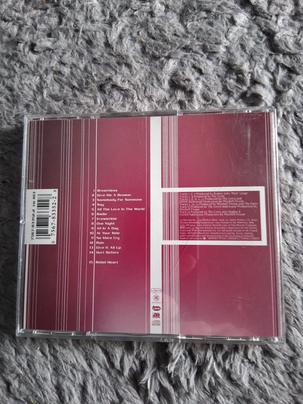 CDs: THE CORRS     IN BLUE      CD – Gebraucht aus Wetzikon ZH von Ramones01 1
