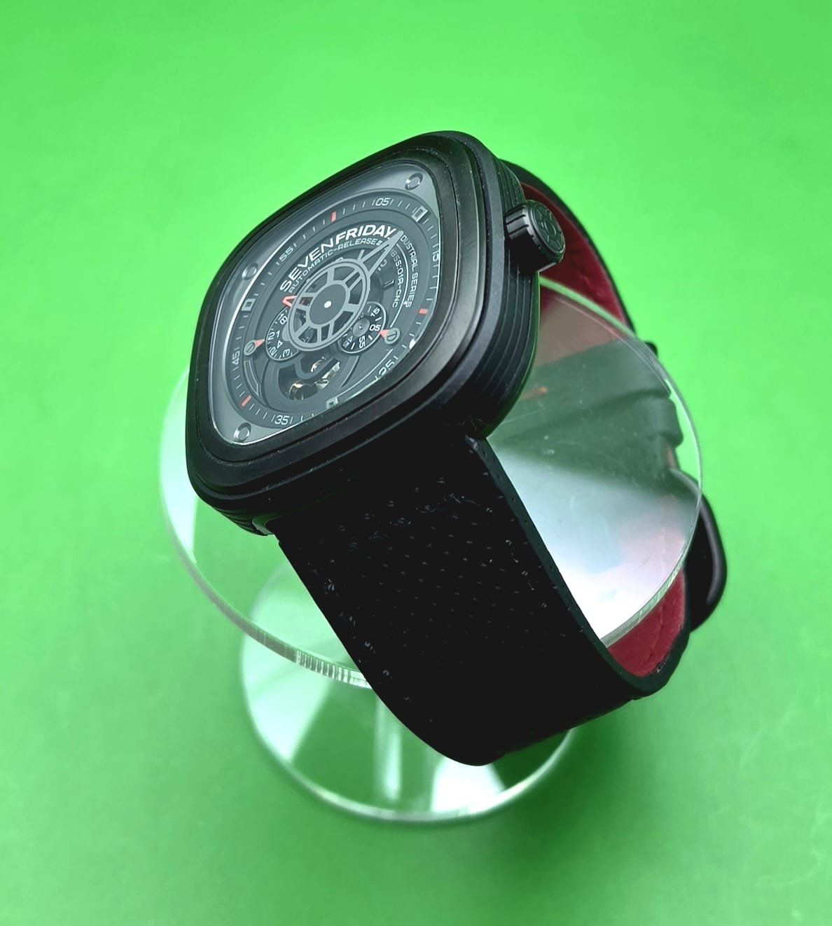 Omega Orologi: SEVENFRIDAY P3/01 AUTOMATIC INDUSTRIAL SERIE RELEASE #12885S – Nuovo e nell'imballaggio originale da Neftenbach venduto da Taschen-Uhren 9