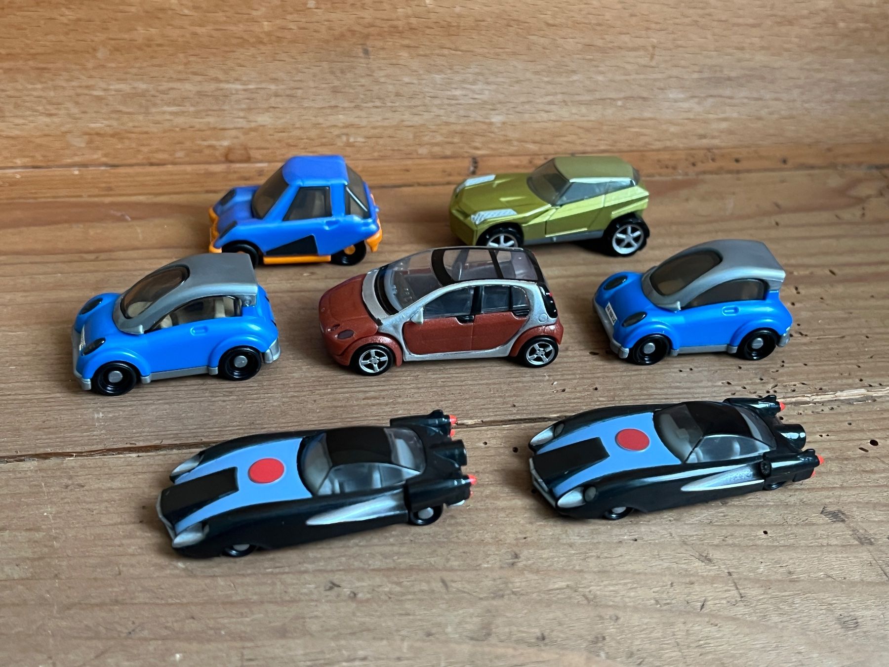 Spielzeuge: sieben Autos aus Überraschungseiern – Gebraucht aus Winterthur von Wusa01 1