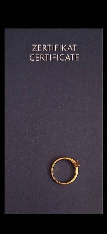 Bucherer Ringe: Bucherer Solitaire Heaven 18K or jaune – Gebraucht aus Bellevue von pie_fv2n