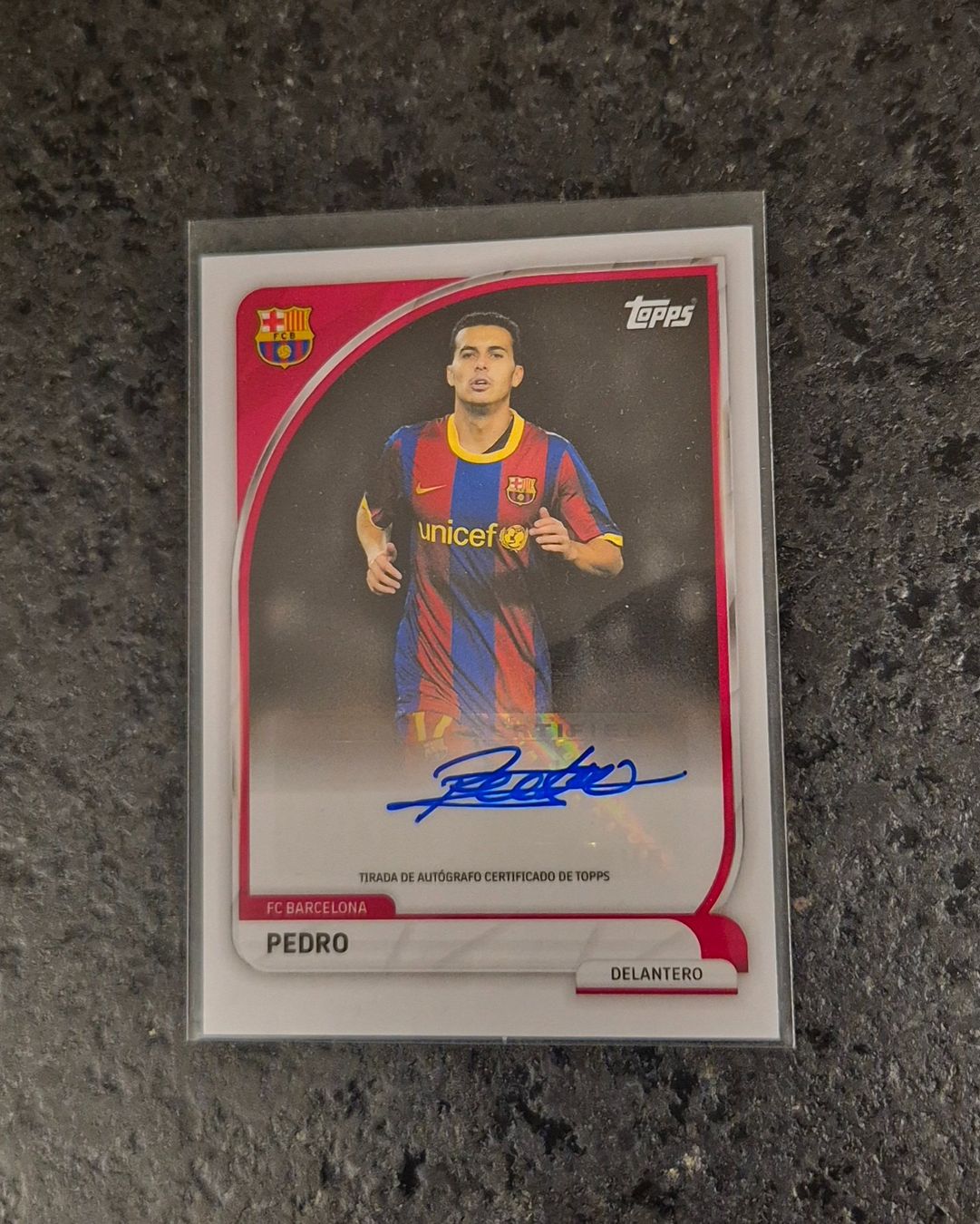 Topps Carte collezionabili: Pedro Autogramm - Barcelona - Topps – Nuovo (secondo la descrizione) da Burg AG venduto da Danoe