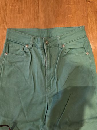 Damen Hose türkis Grösse 36 guter Zustand