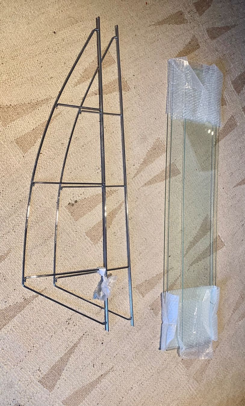 String Scaffali: Stringregal Chrom & Glas Vintage – Usato da Wallisellen venduto da Swissline11 1